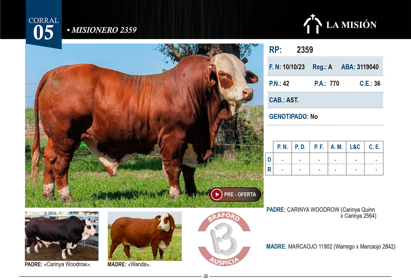 CORRAL 5 CABAÑA LA MISION - RP 2359 - Imagen 2