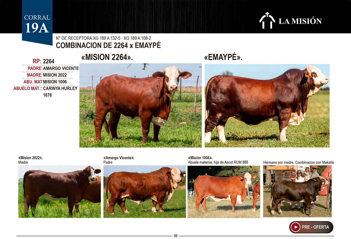 CORRAL 19 EMBRIONES CABAÑA LA MISIÓN - Imagen 2